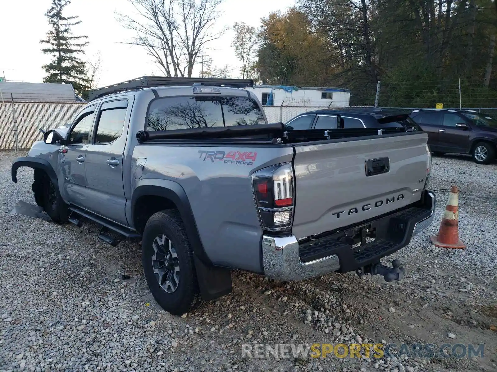 3 Photograph of a damaged car 3TMCZ5AN7LM347918 TOYOTA TACOMA 2020