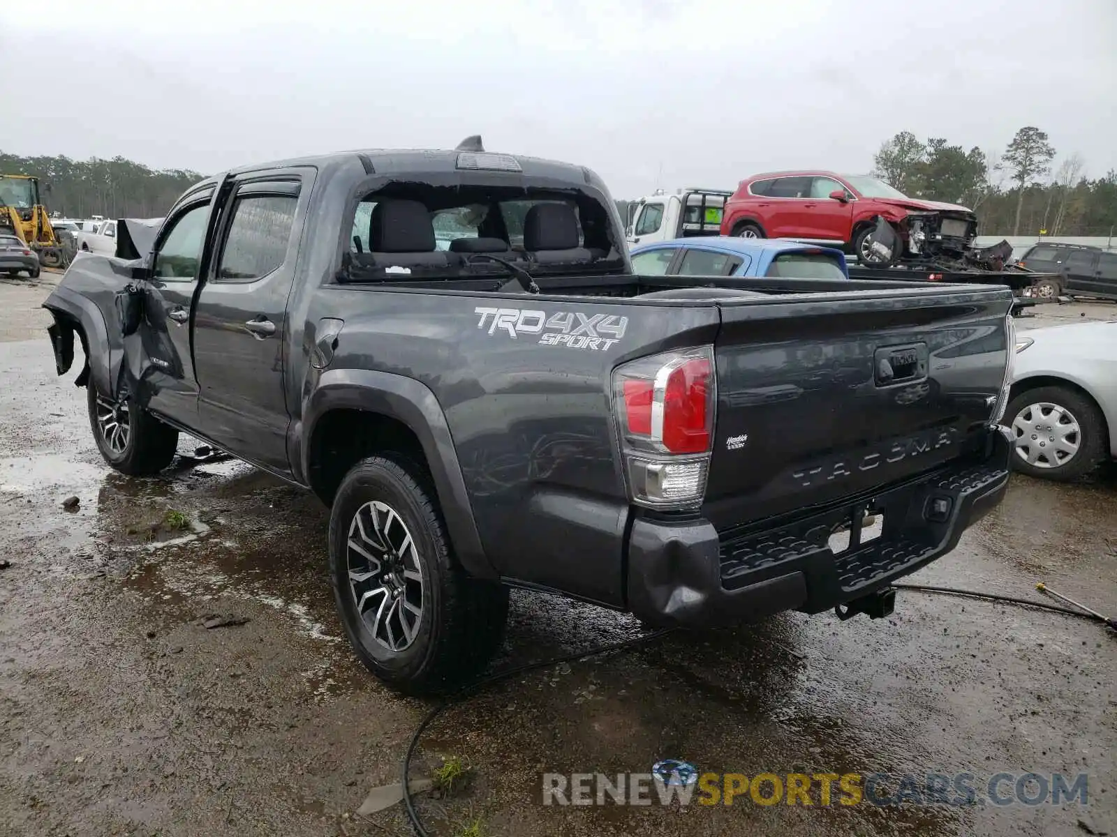 3 Photograph of a damaged car 3TMCZ5AN7LM350642 TOYOTA TACOMA 2020