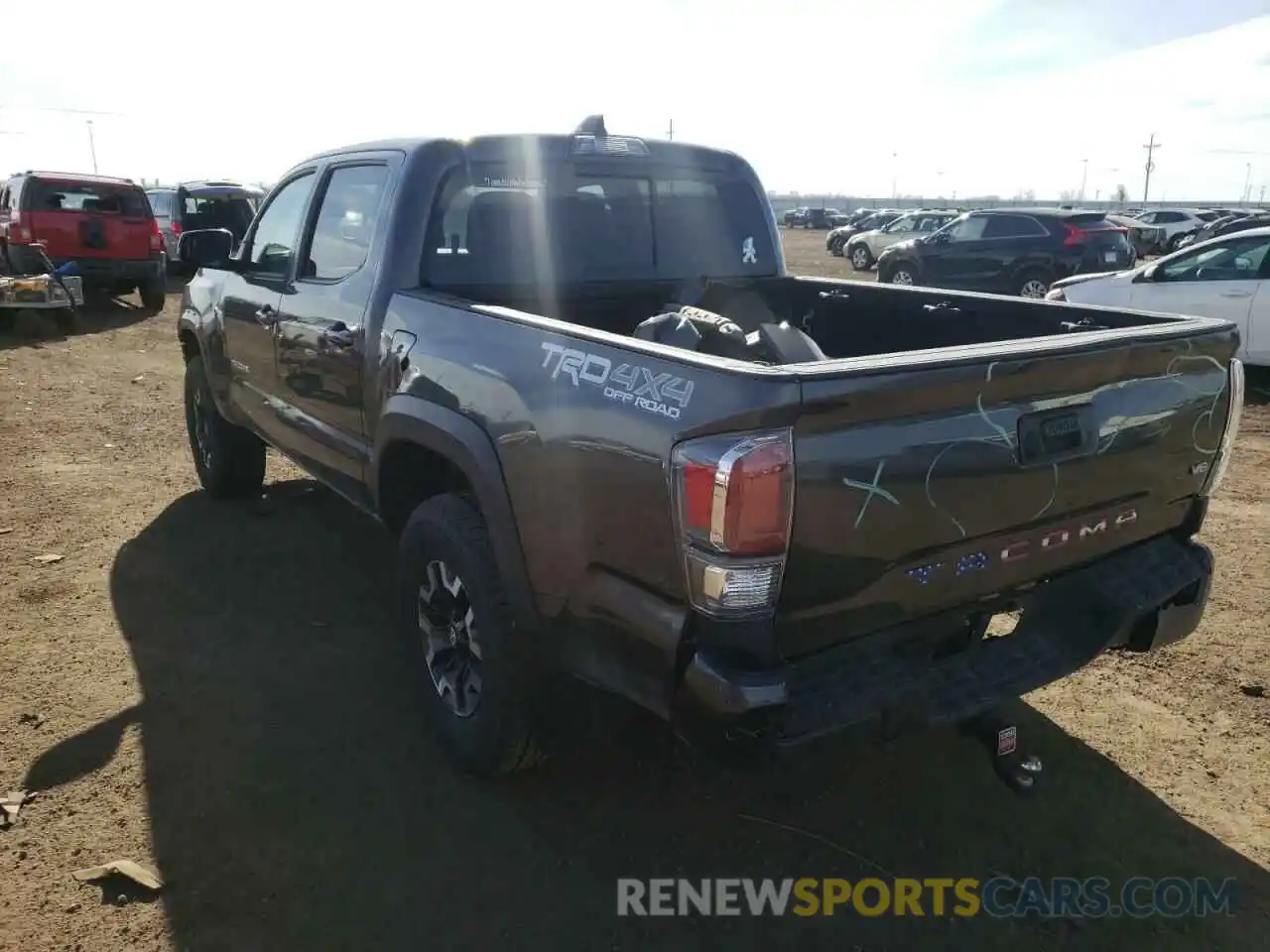 3 Photograph of a damaged car 3TMCZ5AN7LM350950 TOYOTA TACOMA 2020