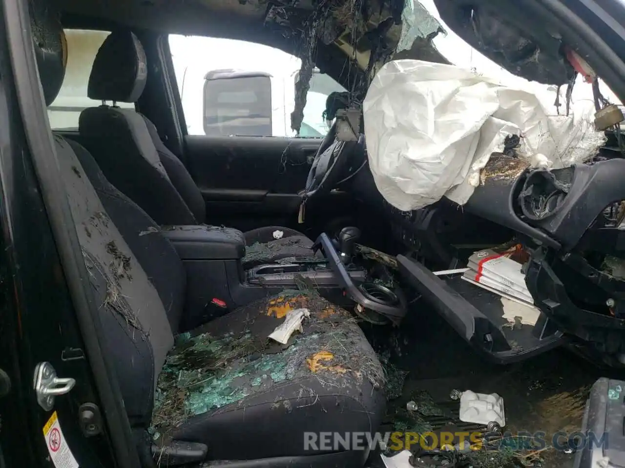 5 Photograph of a damaged car 3TMCZ5AN7LM355534 TOYOTA TACOMA 2020