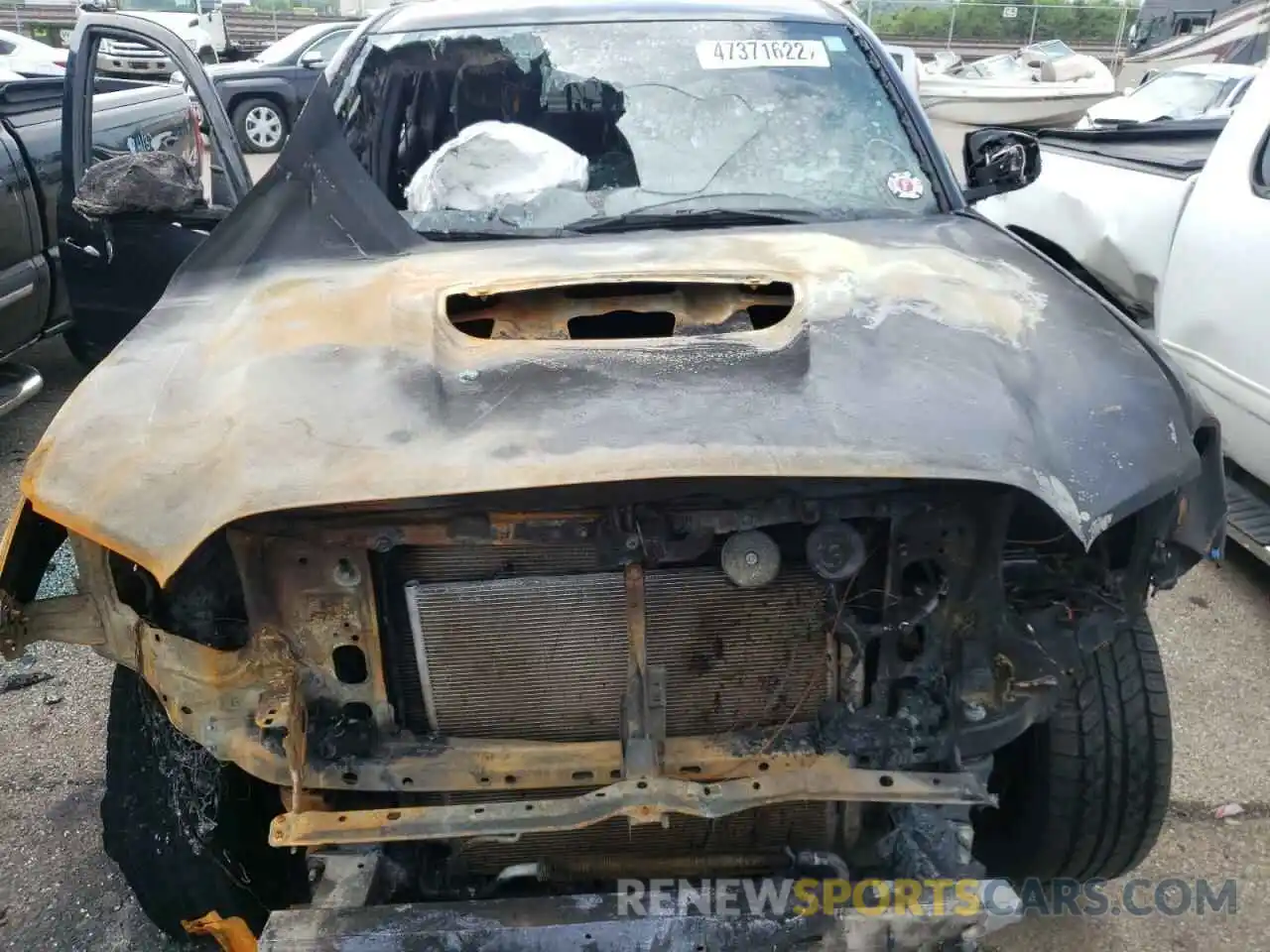 7 Photograph of a damaged car 3TMCZ5AN7LM355534 TOYOTA TACOMA 2020