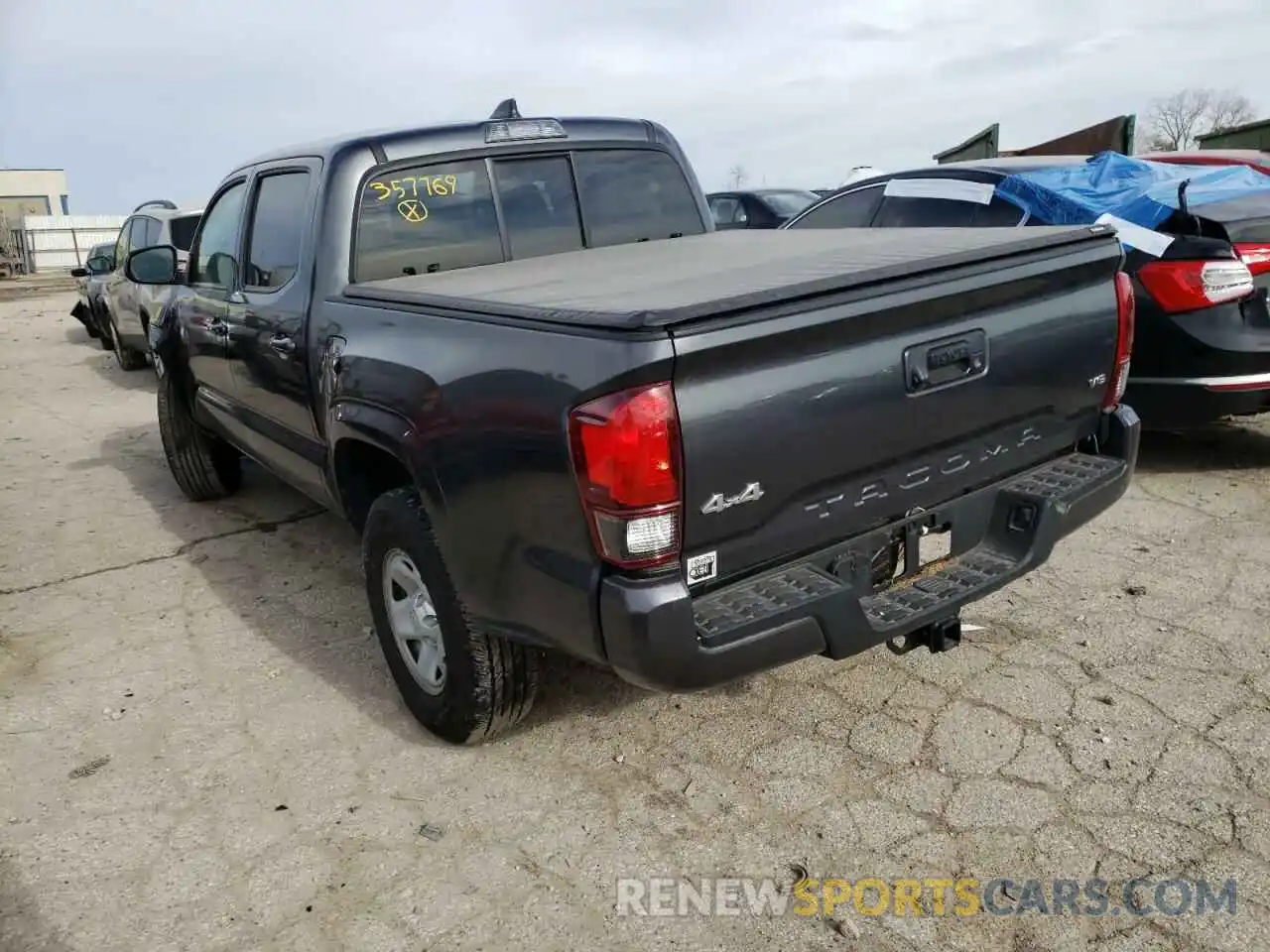 3 Photograph of a damaged car 3TMCZ5AN7LM357669 TOYOTA TACOMA 2020