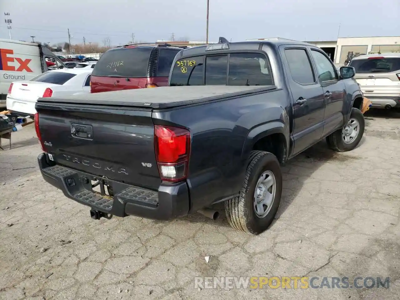 4 Photograph of a damaged car 3TMCZ5AN7LM357669 TOYOTA TACOMA 2020