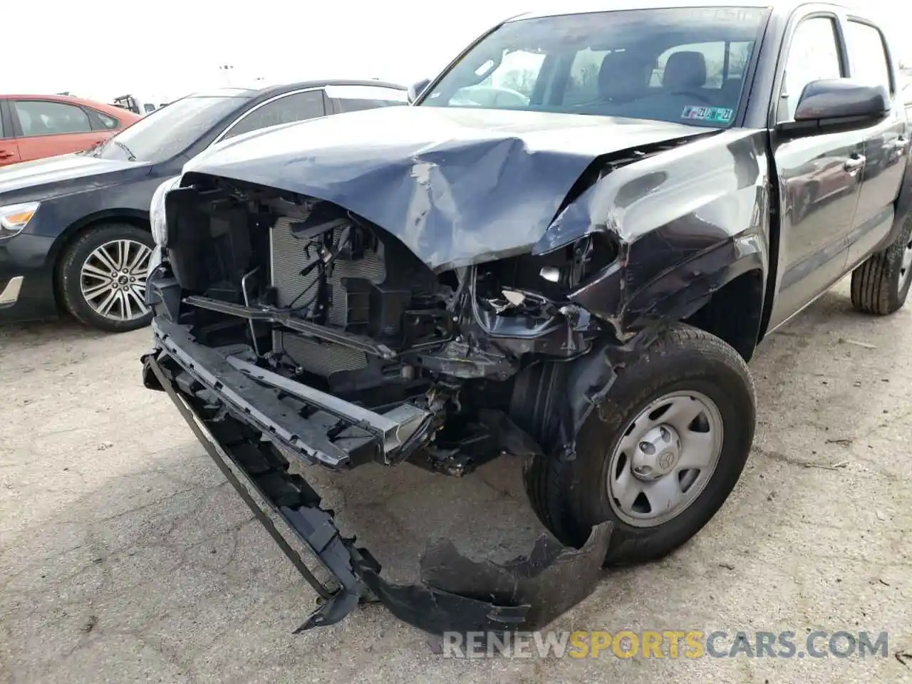 9 Photograph of a damaged car 3TMCZ5AN7LM357669 TOYOTA TACOMA 2020