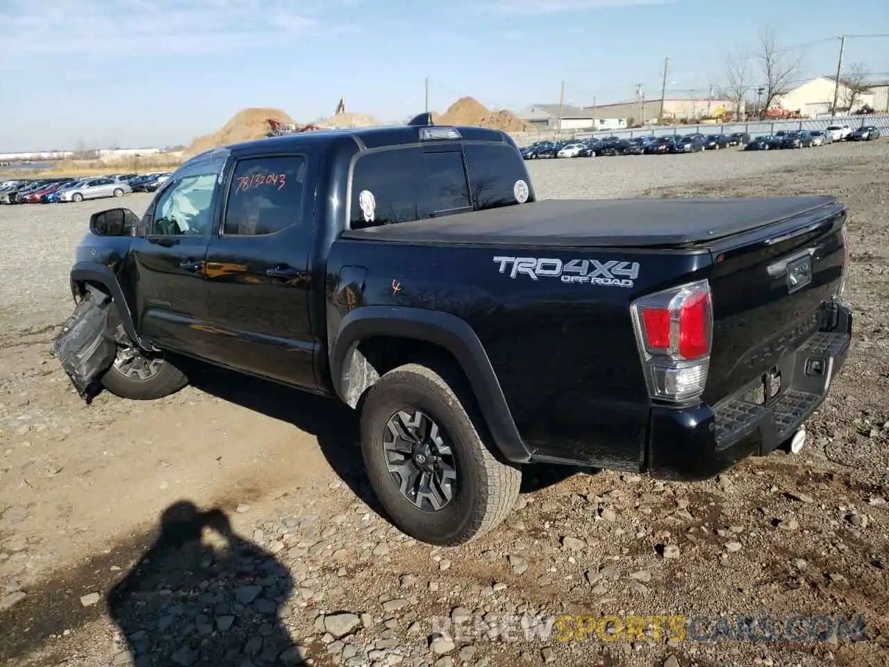 2 Photograph of a damaged car 3TMCZ5AN7LM360796 TOYOTA TACOMA 2020