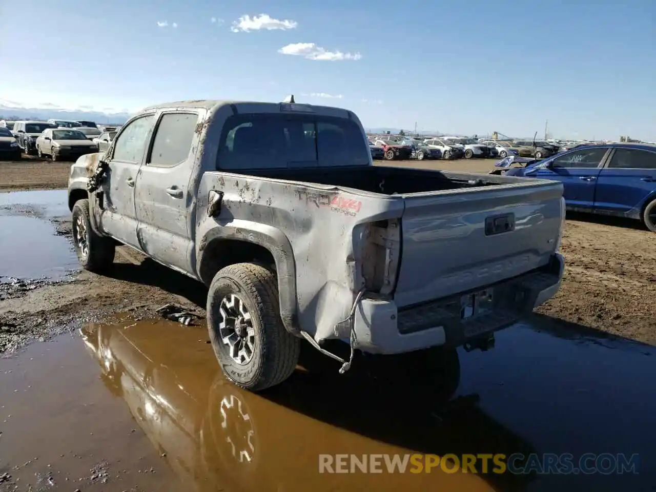 3 Photograph of a damaged car 3TMCZ5AN7LM363696 TOYOTA TACOMA 2020