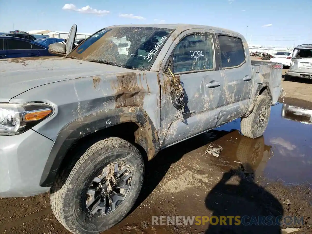 9 Photograph of a damaged car 3TMCZ5AN7LM363696 TOYOTA TACOMA 2020