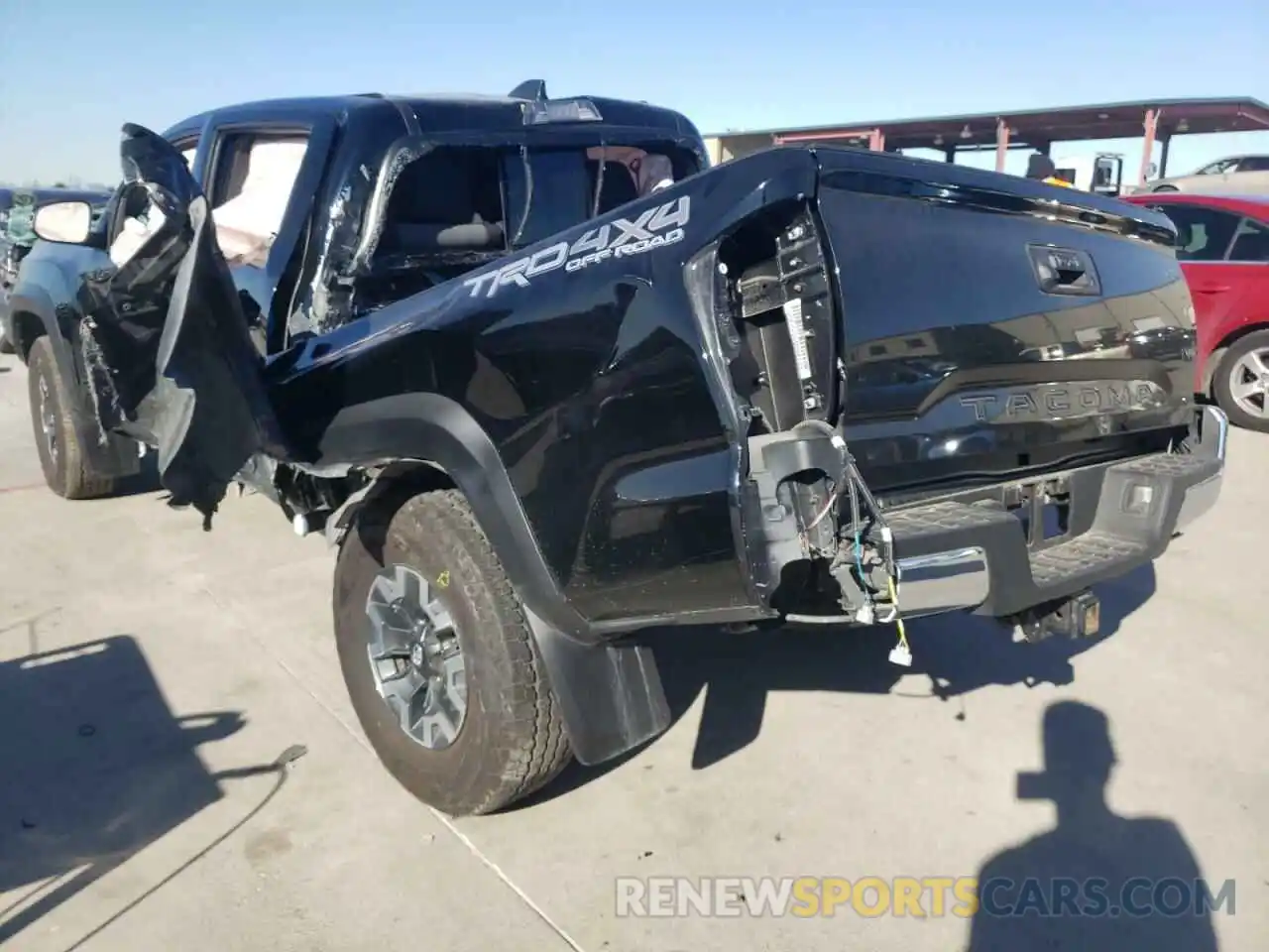 3 Photograph of a damaged car 3TMCZ5AN8LM288250 TOYOTA TACOMA 2020