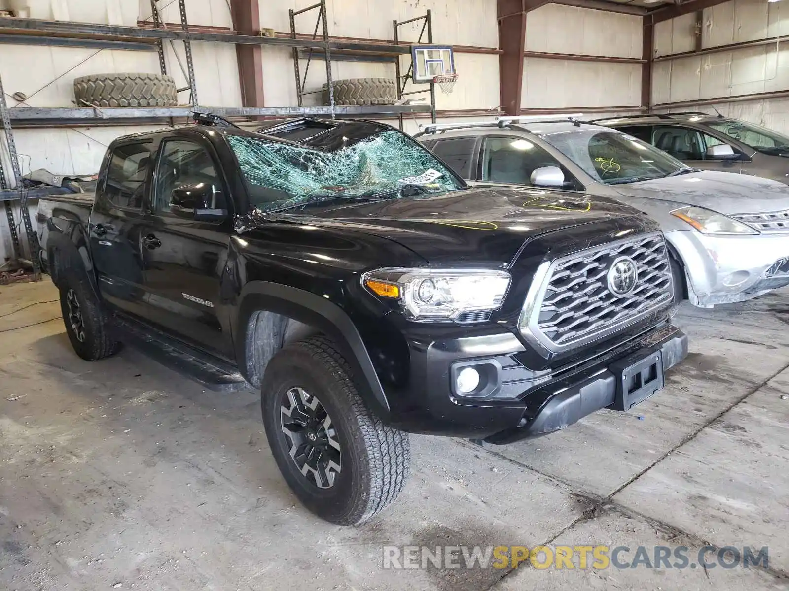 1 Photograph of a damaged car 3TMCZ5AN8LM290158 TOYOTA TACOMA 2020