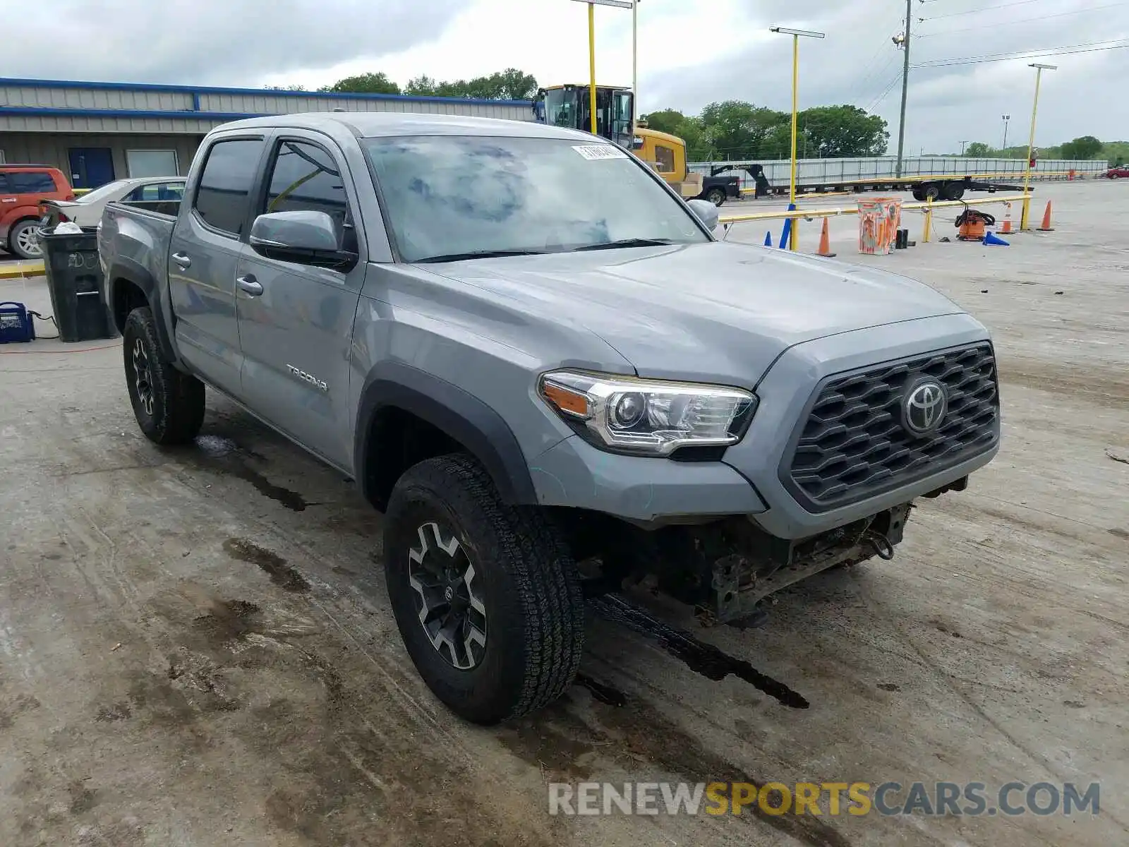 1 Photograph of a damaged car 3TMCZ5AN8LM292573 TOYOTA TACOMA 2020