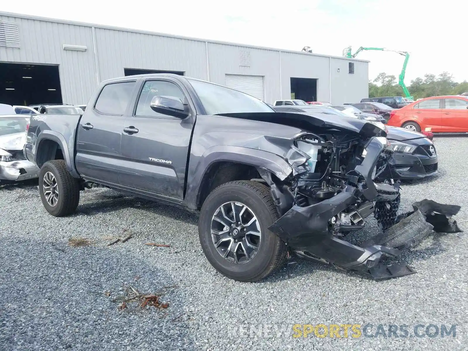 1 Photograph of a damaged car 3TMCZ5AN8LM294047 TOYOTA TACOMA 2020