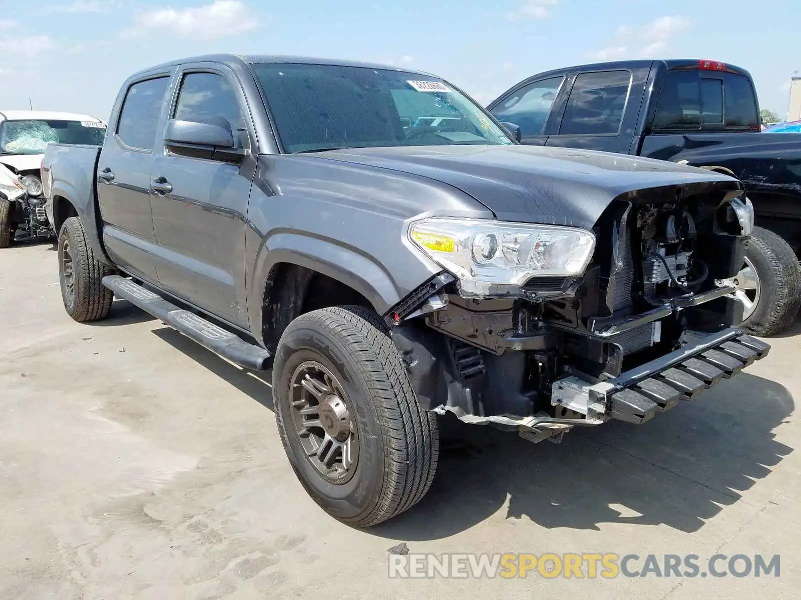 1 Photograph of a damaged car 3TMCZ5AN8LM302714 TOYOTA TACOMA 2020