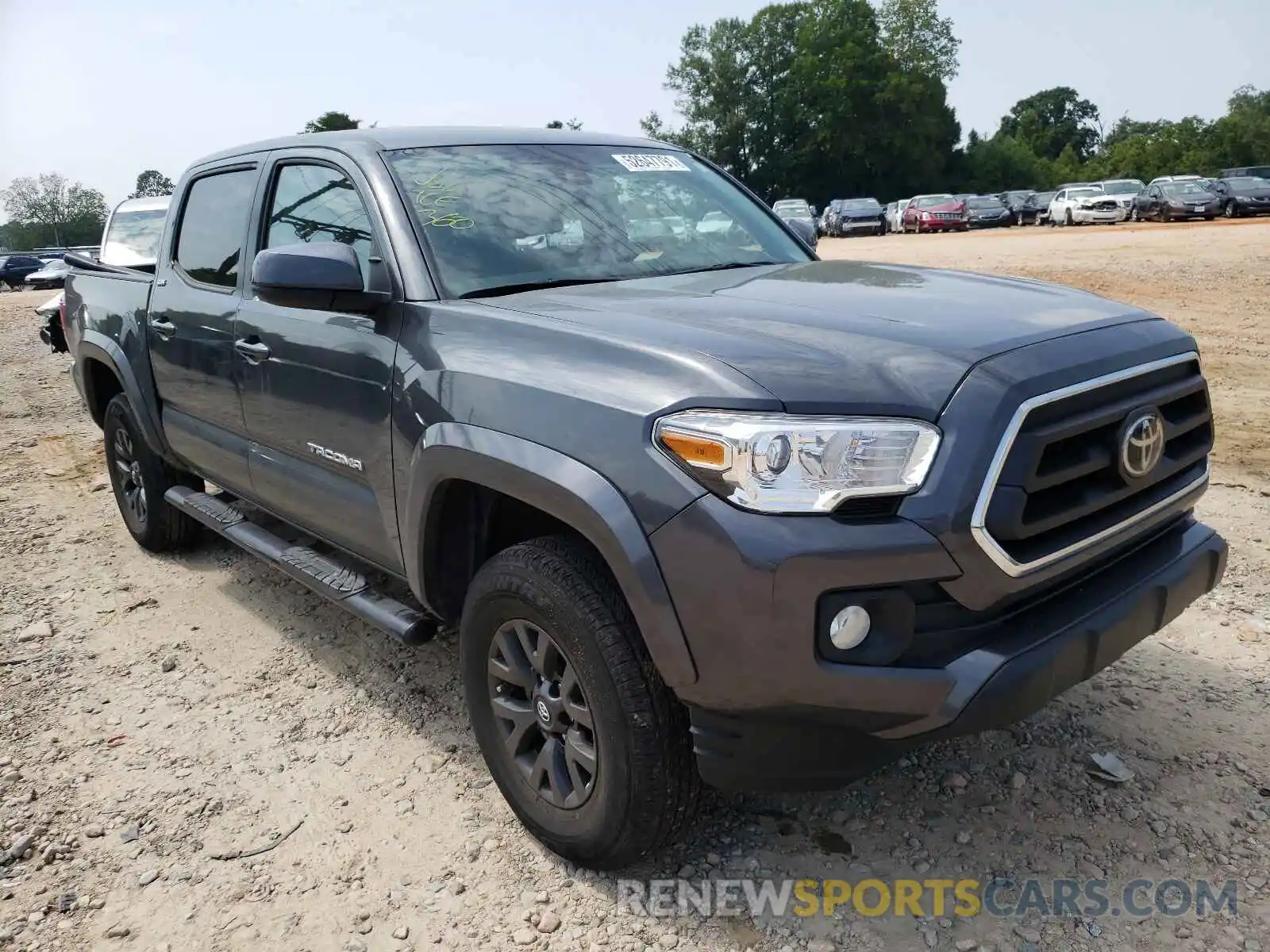 1 Photograph of a damaged car 3TMCZ5AN8LM303006 TOYOTA TACOMA 2020