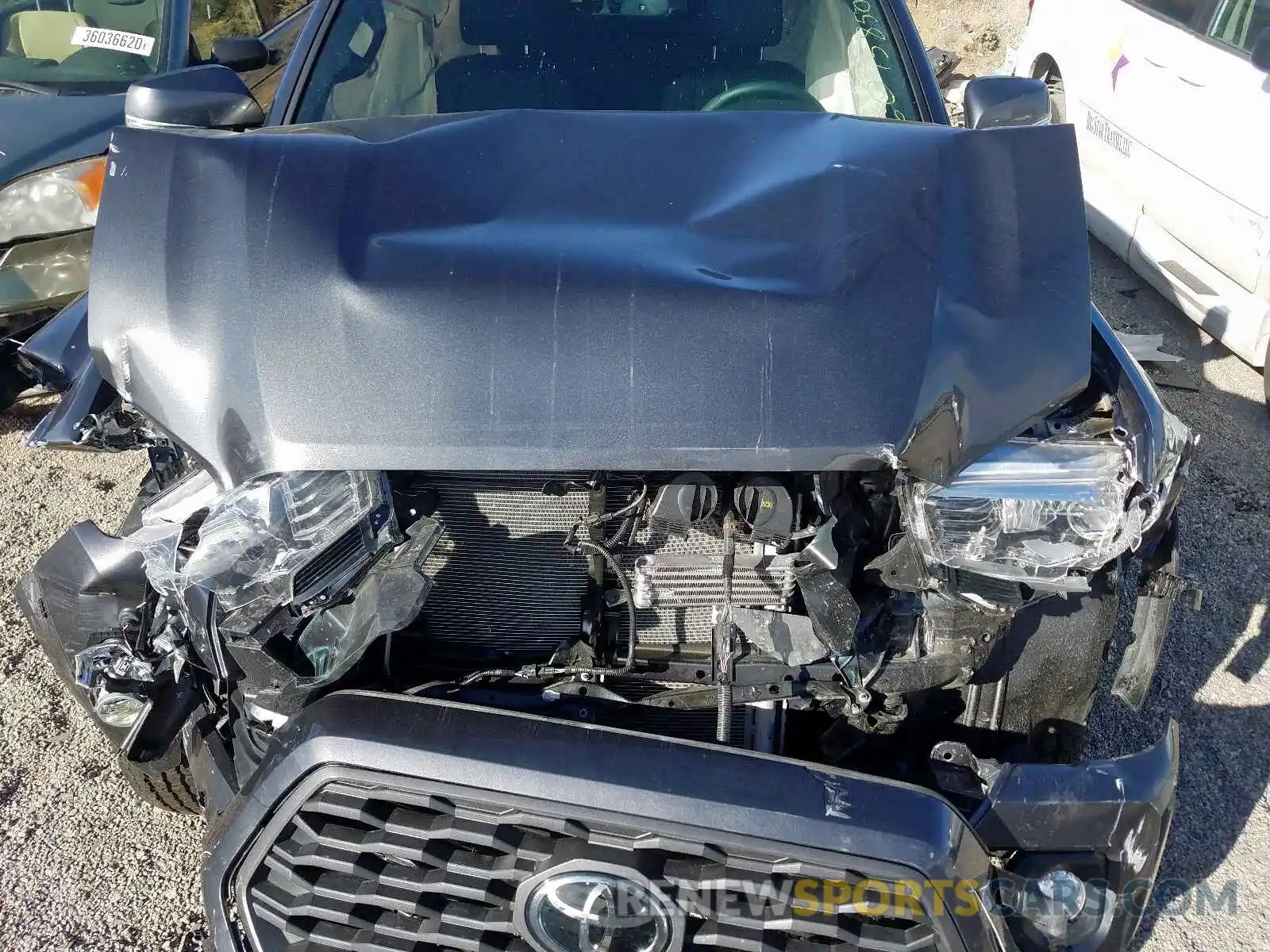 7 Photograph of a damaged car 3TMCZ5AN8LM308271 TOYOTA TACOMA 2020