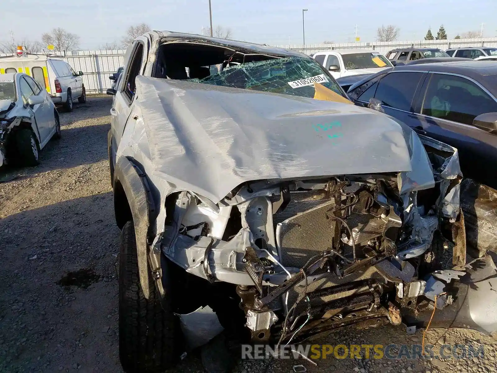 9 Photograph of a damaged car 3TMCZ5AN8LM309386 TOYOTA TACOMA 2020