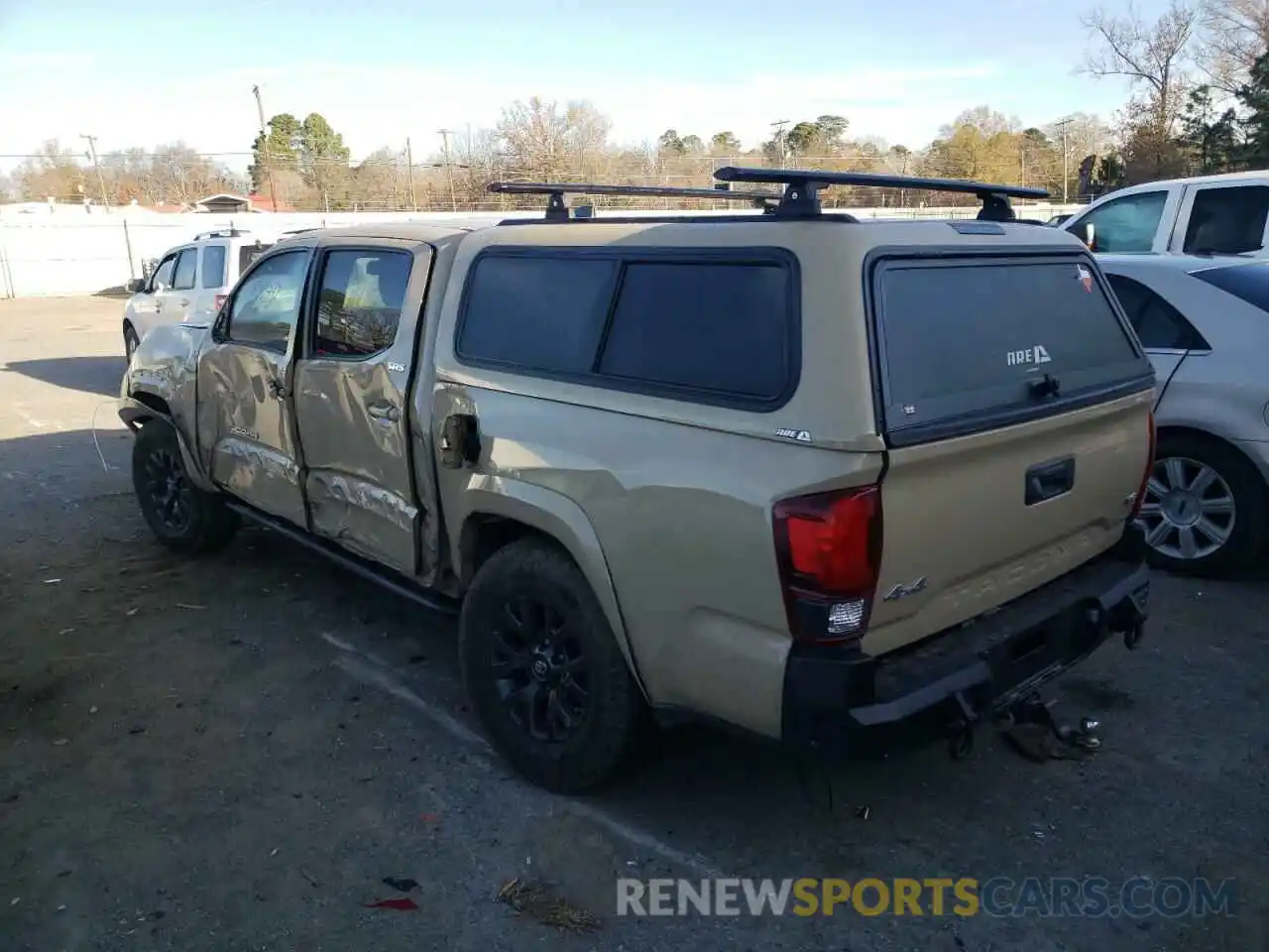 3 Photograph of a damaged car 3TMCZ5AN8LM309730 TOYOTA TACOMA 2020