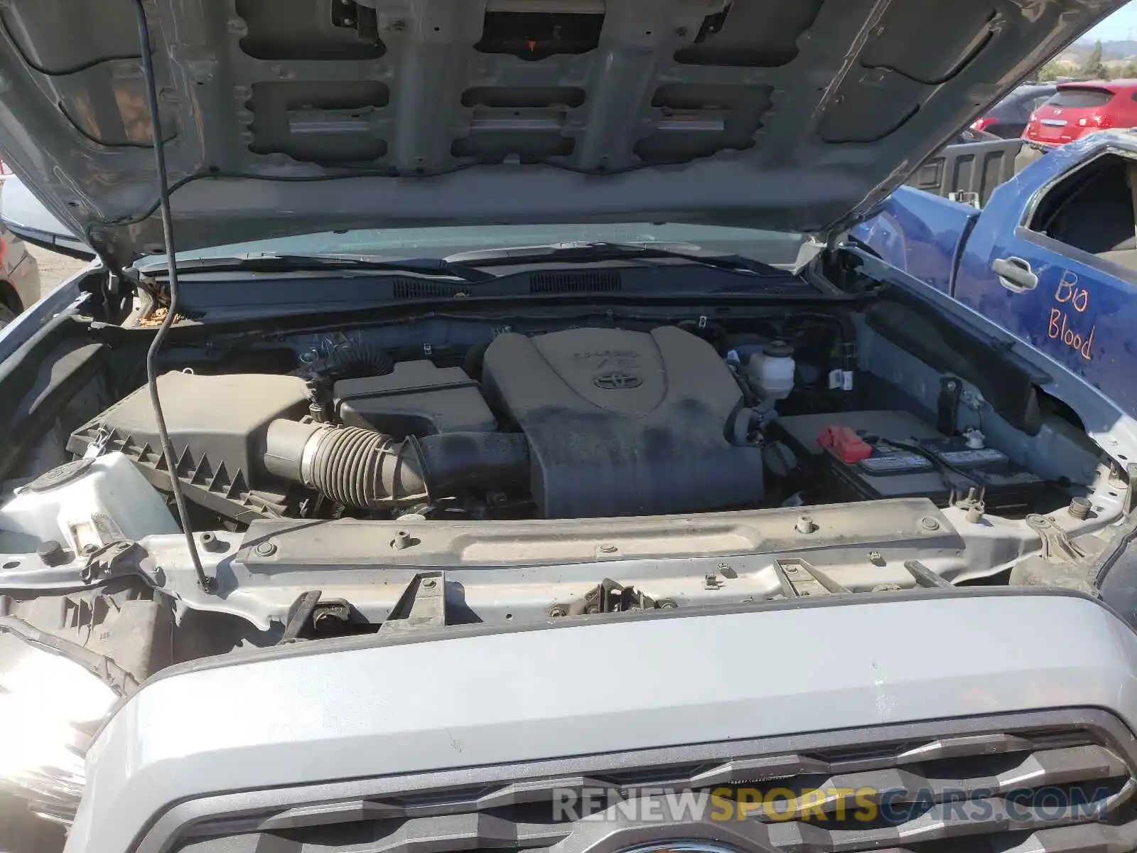 7 Photograph of a damaged car 3TMCZ5AN8LM311784 TOYOTA TACOMA 2020