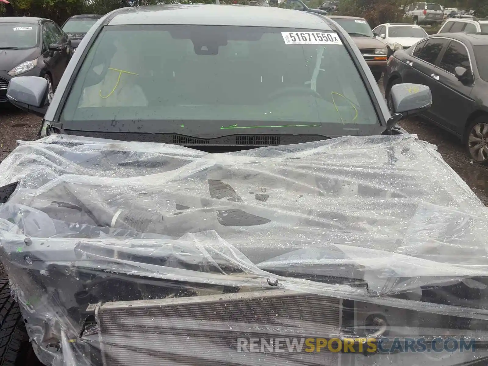 7 Photograph of a damaged car 3TMCZ5AN8LM312109 TOYOTA TACOMA 2020