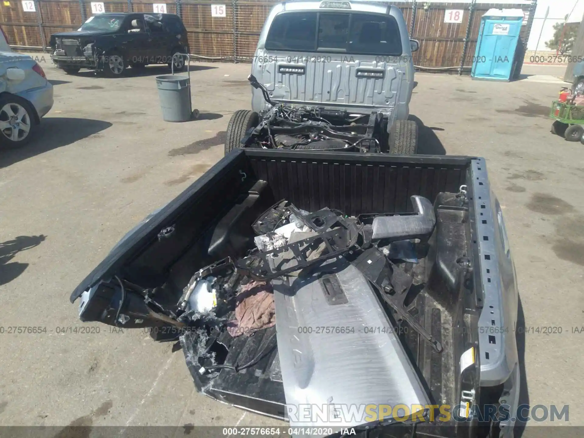 6 Photograph of a damaged car 3TMCZ5AN8LM314006 TOYOTA TACOMA 2020