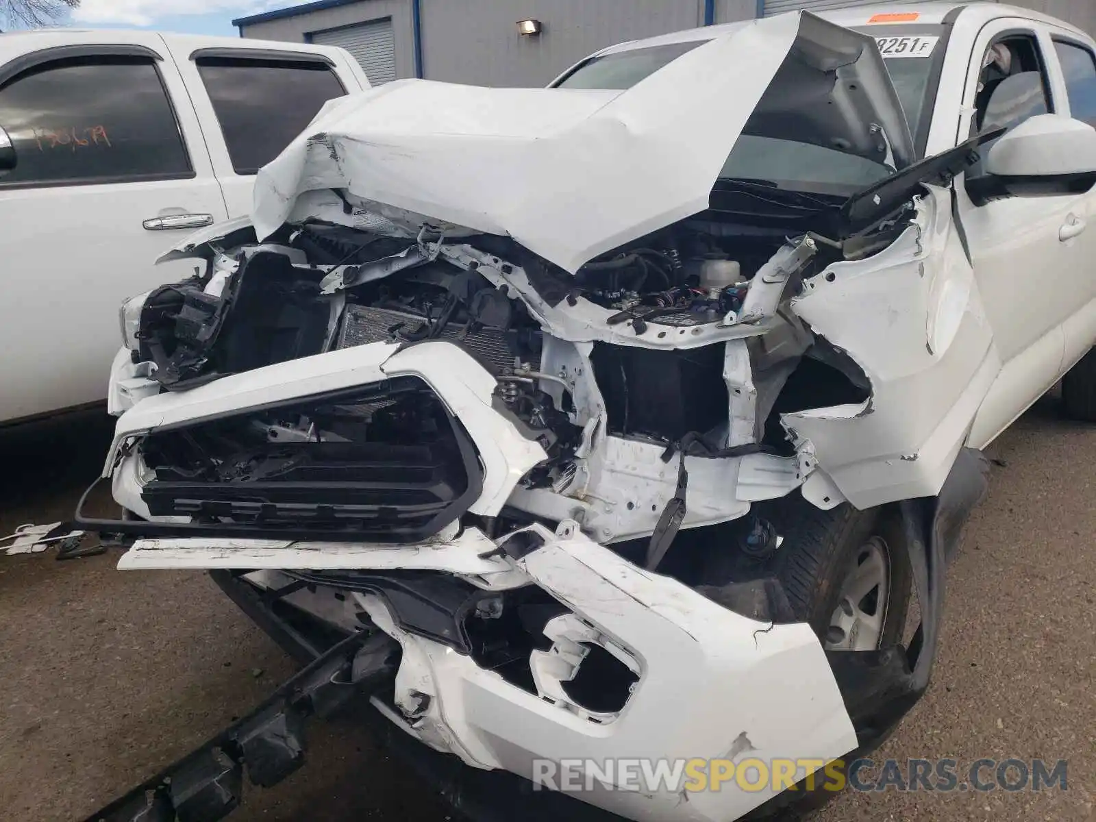 9 Photograph of a damaged car 3TMCZ5AN8LM314815 TOYOTA TACOMA 2020