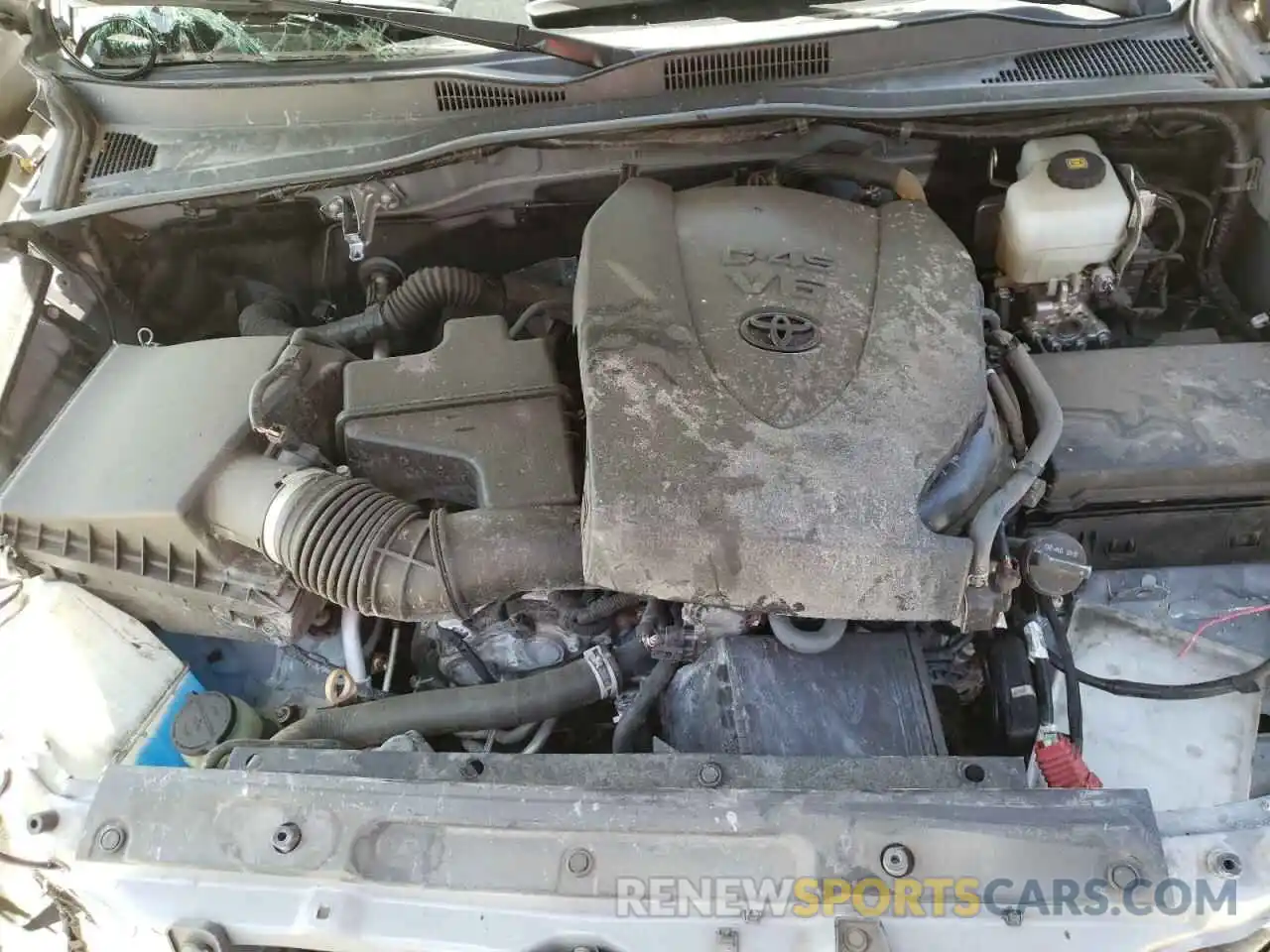 7 Photograph of a damaged car 3TMCZ5AN8LM317259 TOYOTA TACOMA 2020