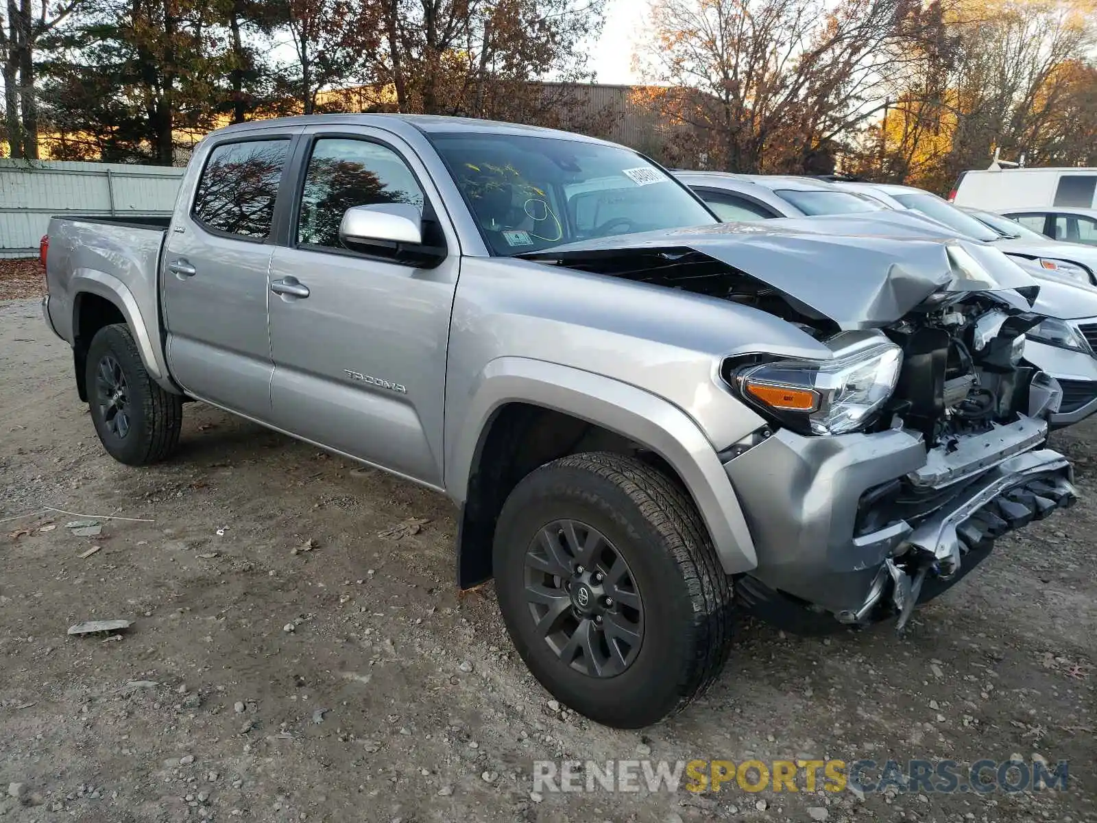 1 Photograph of a damaged car 3TMCZ5AN8LM321022 TOYOTA TACOMA 2020