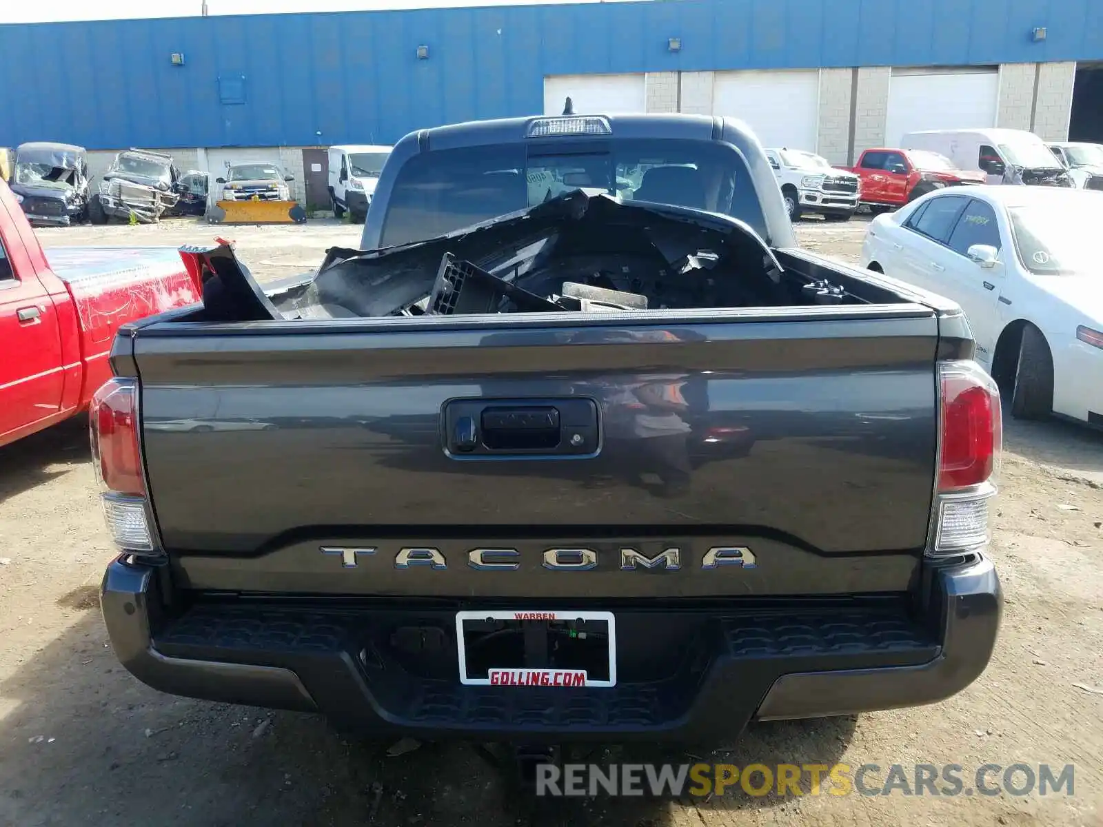 6 Photograph of a damaged car 3TMCZ5AN8LM321960 TOYOTA TACOMA 2020