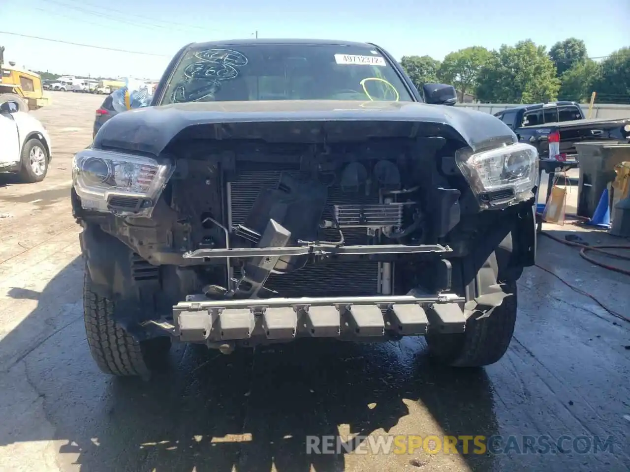 9 Photograph of a damaged car 3TMCZ5AN8LM322056 TOYOTA TACOMA 2020