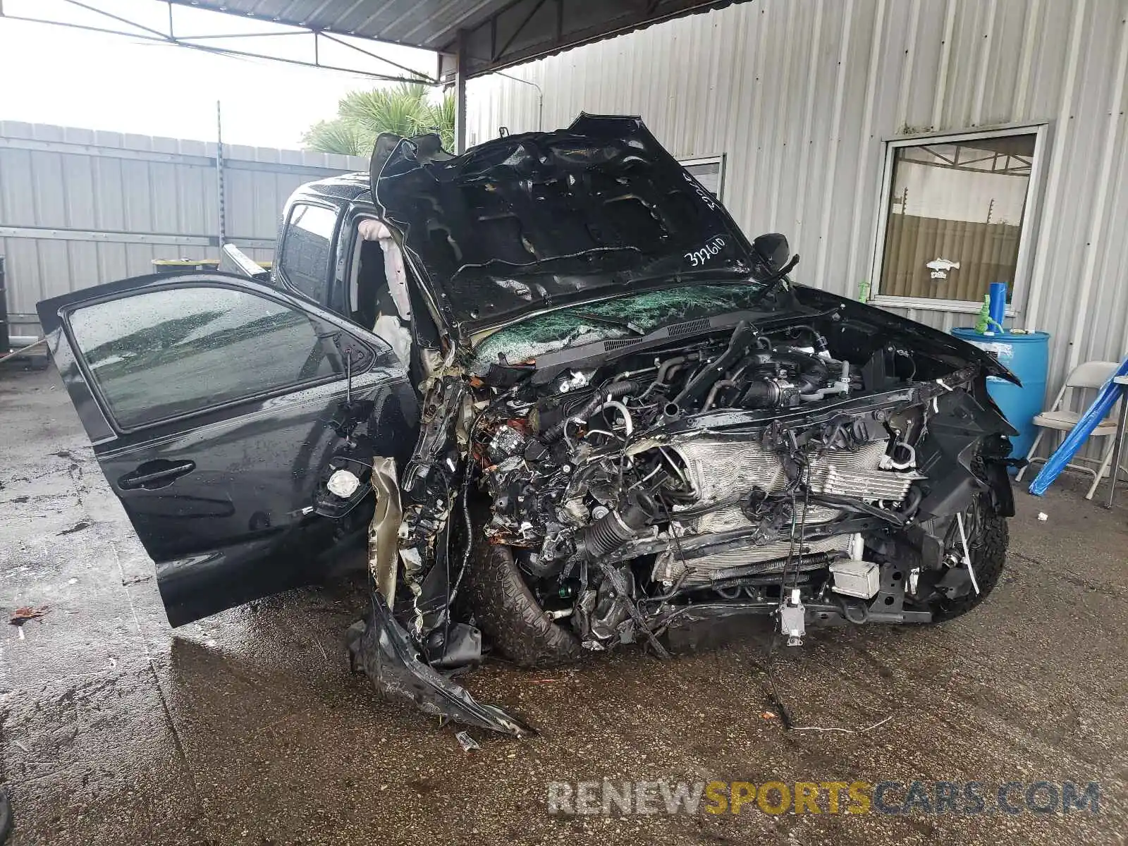 9 Photograph of a damaged car 3TMCZ5AN8LM322610 TOYOTA TACOMA 2020