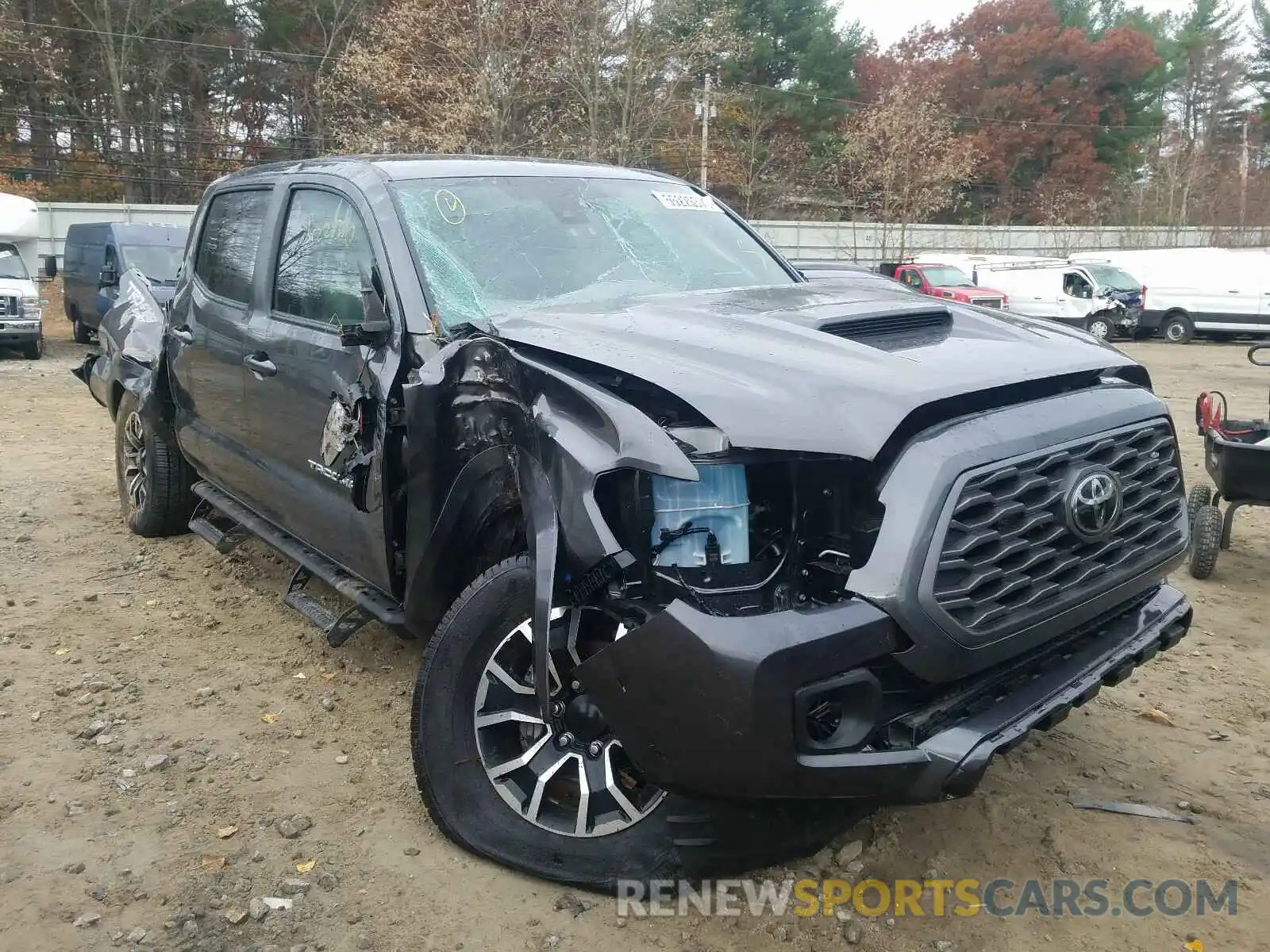 1 Photograph of a damaged car 3TMCZ5AN8LM324647 TOYOTA TACOMA 2020