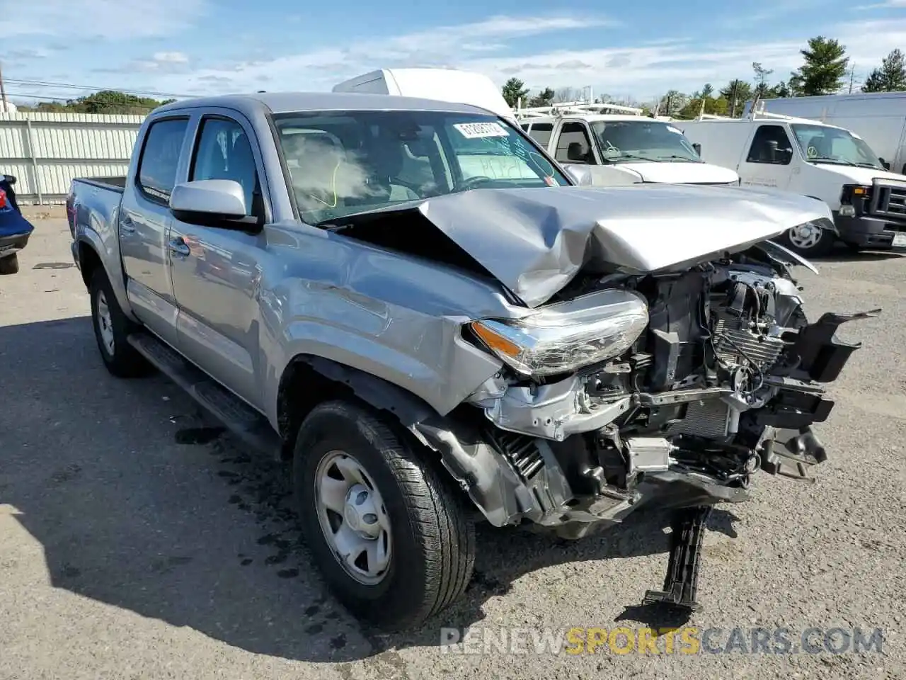 1 Photograph of a damaged car 3TMCZ5AN8LM326141 TOYOTA TACOMA 2020