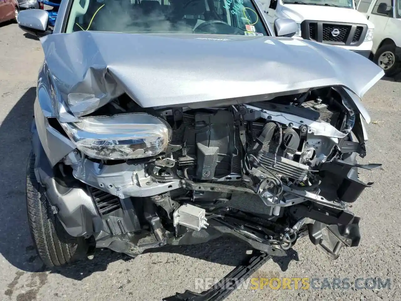 9 Photograph of a damaged car 3TMCZ5AN8LM326141 TOYOTA TACOMA 2020