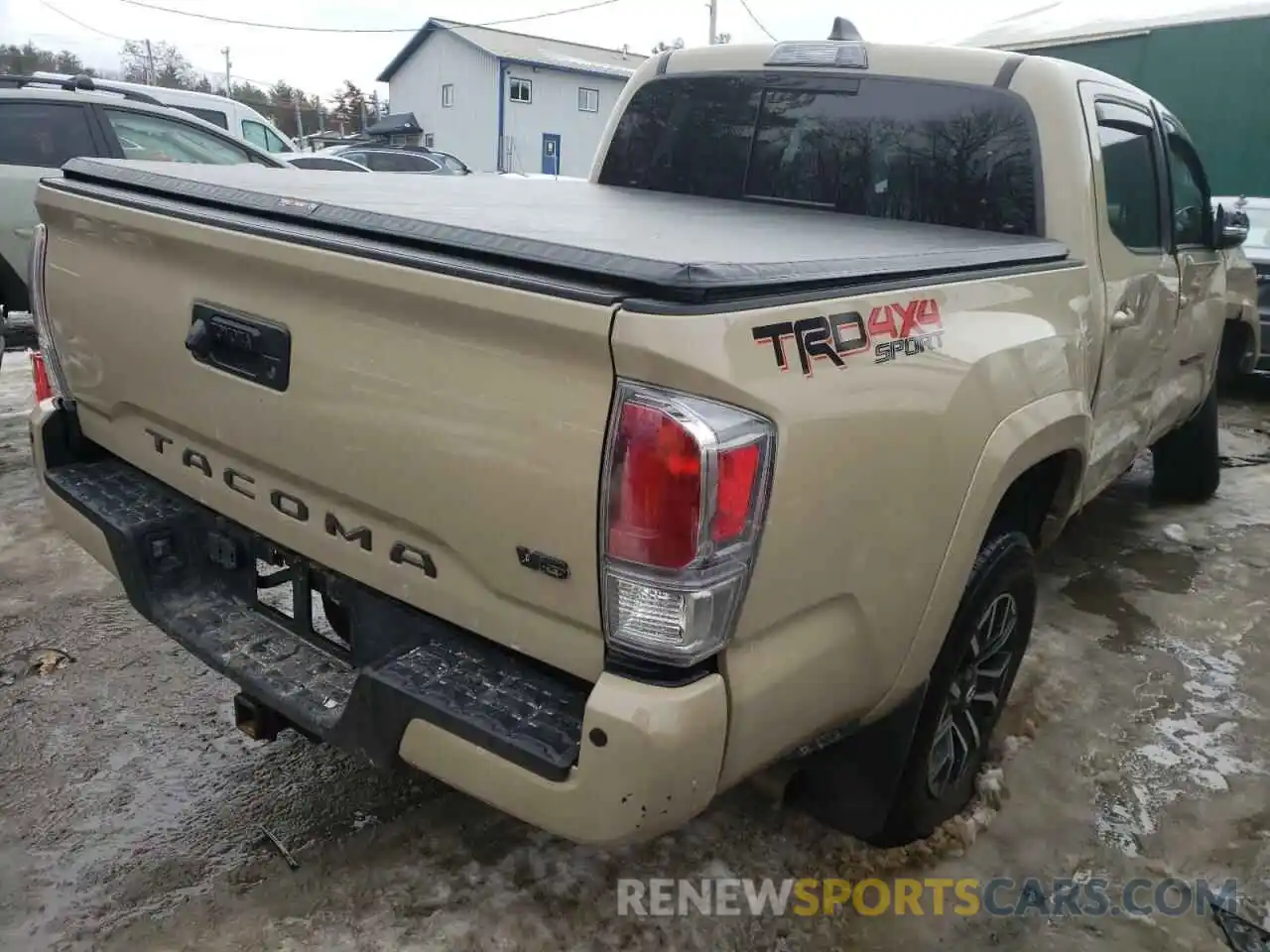 4 Photograph of a damaged car 3TMCZ5AN8LM328102 TOYOTA TACOMA 2020