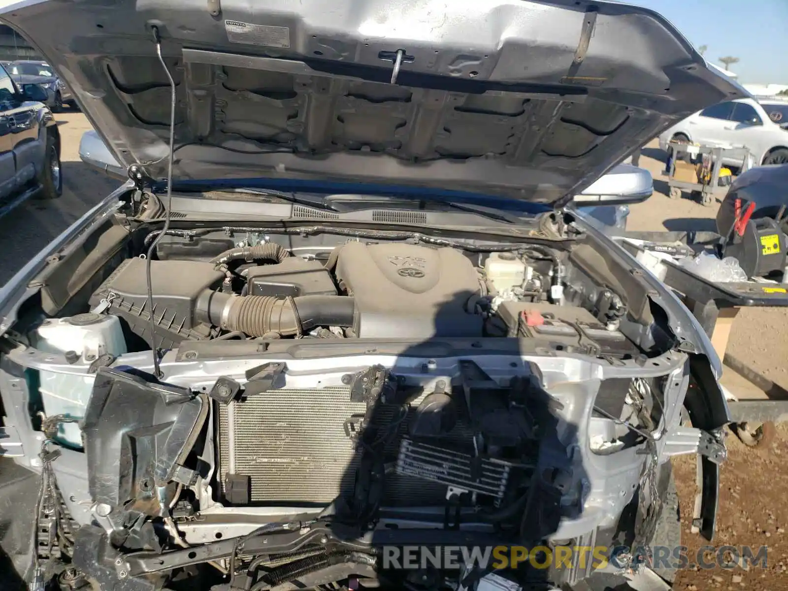 7 Photograph of a damaged car 3TMCZ5AN8LM329850 TOYOTA TACOMA 2020