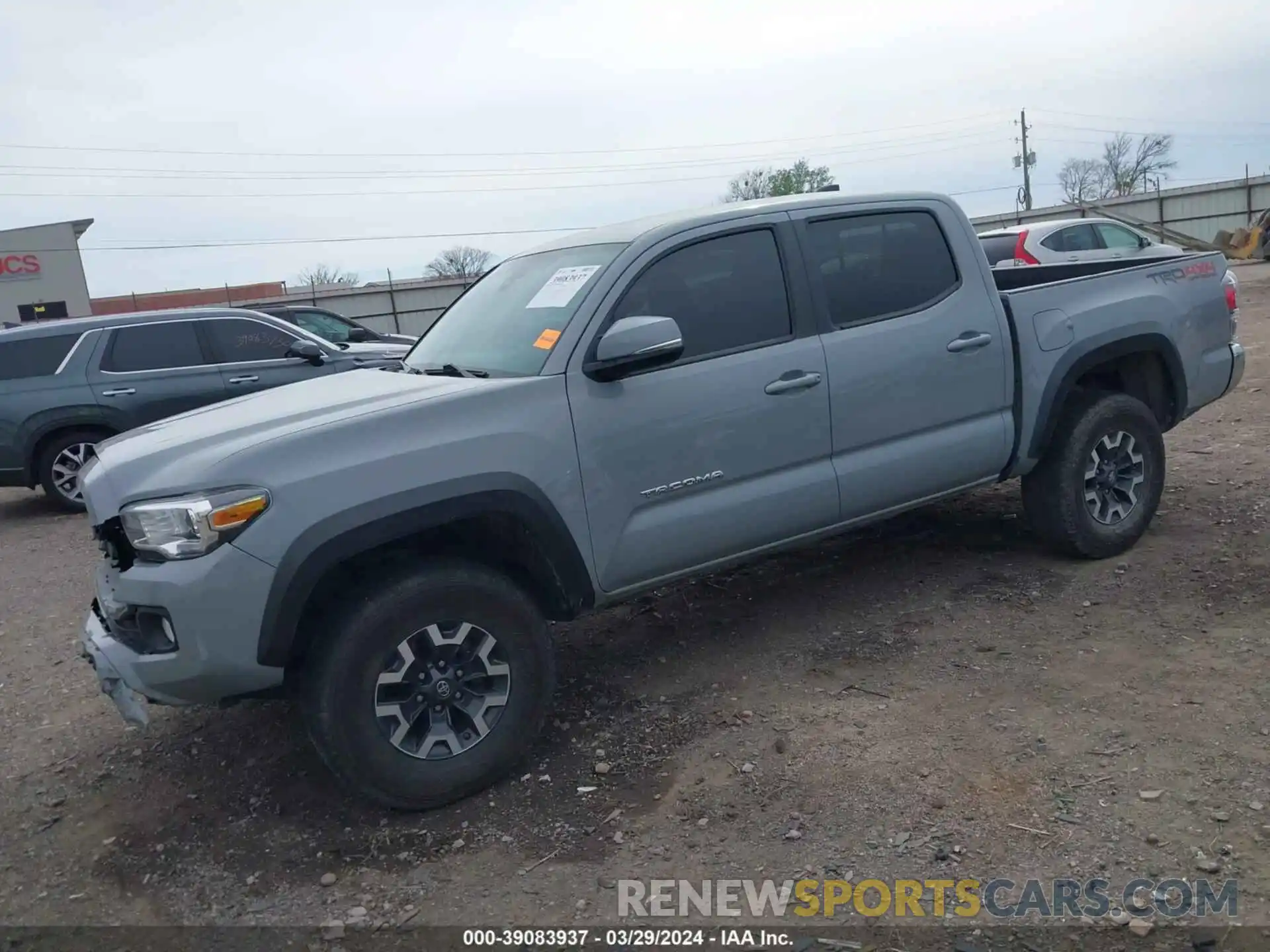 2 Photograph of a damaged car 3TMCZ5AN8LM333011 TOYOTA TACOMA 2020