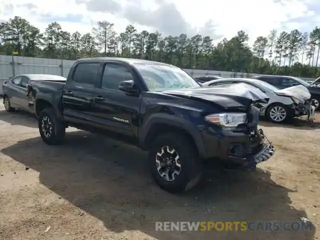 1 Photograph of a damaged car 3TMCZ5AN8LM333090 TOYOTA TACOMA 2020