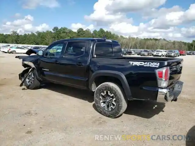 3 Photograph of a damaged car 3TMCZ5AN8LM333090 TOYOTA TACOMA 2020