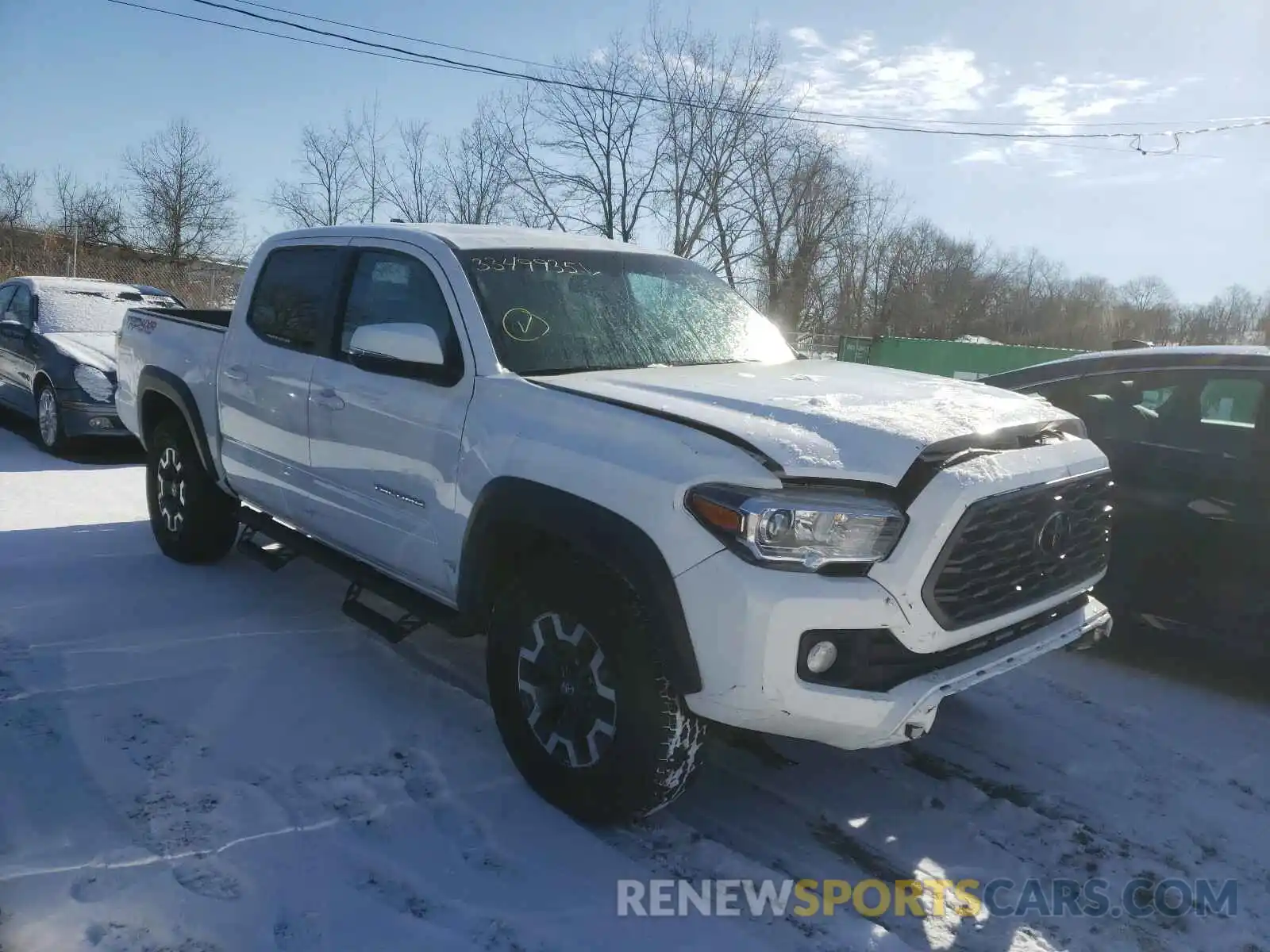 1 Photograph of a damaged car 3TMCZ5AN8LM337740 TOYOTA TACOMA 2020