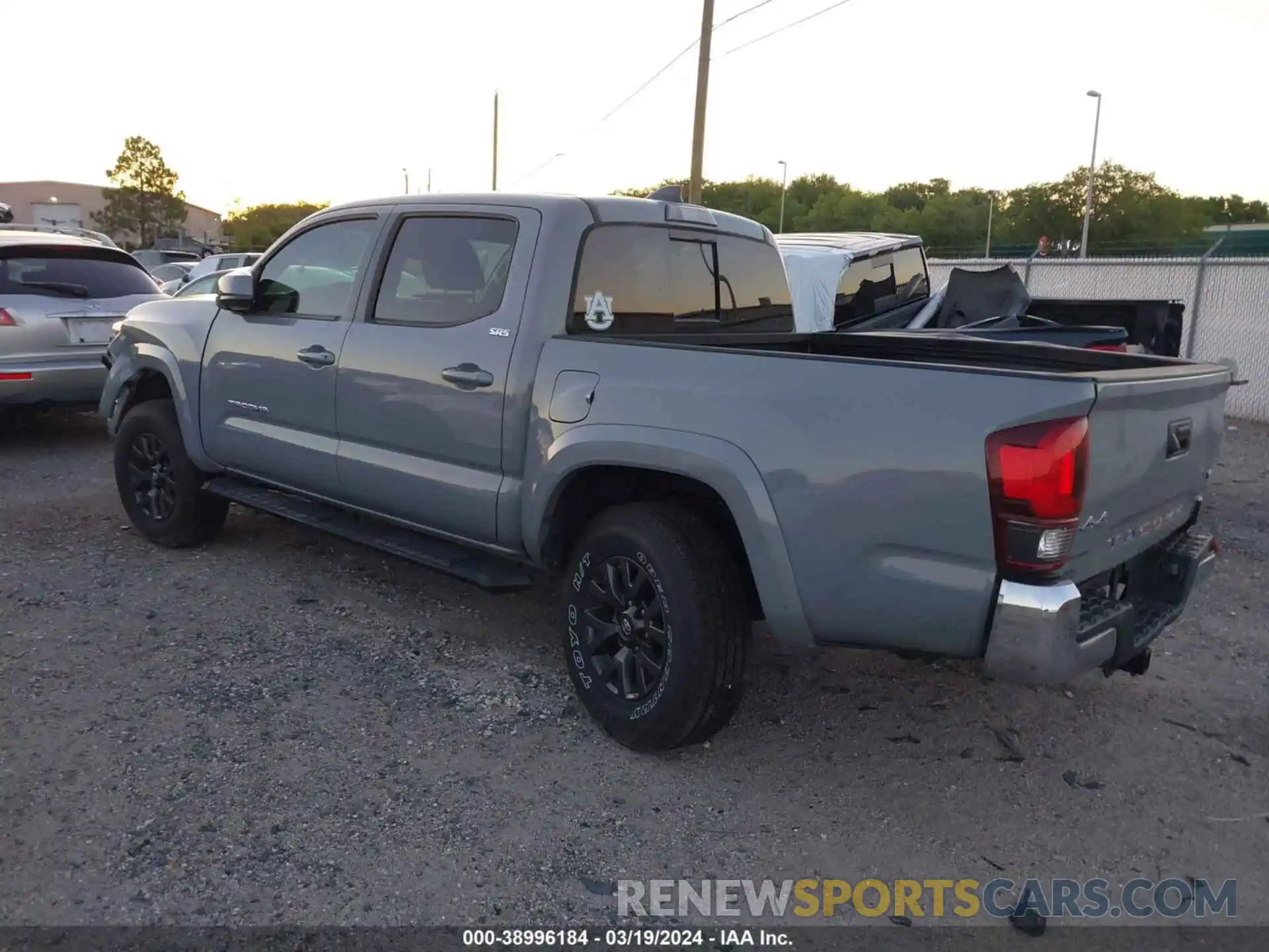 3 Photograph of a damaged car 3TMCZ5AN8LM338306 TOYOTA TACOMA 2020