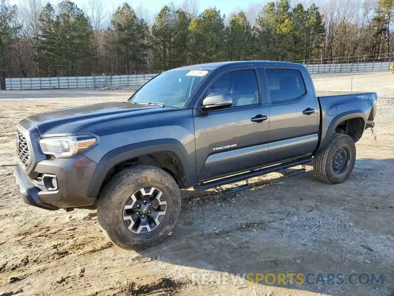 1 Photograph of a damaged car 3TMCZ5AN8LM338533 TOYOTA TACOMA 2020