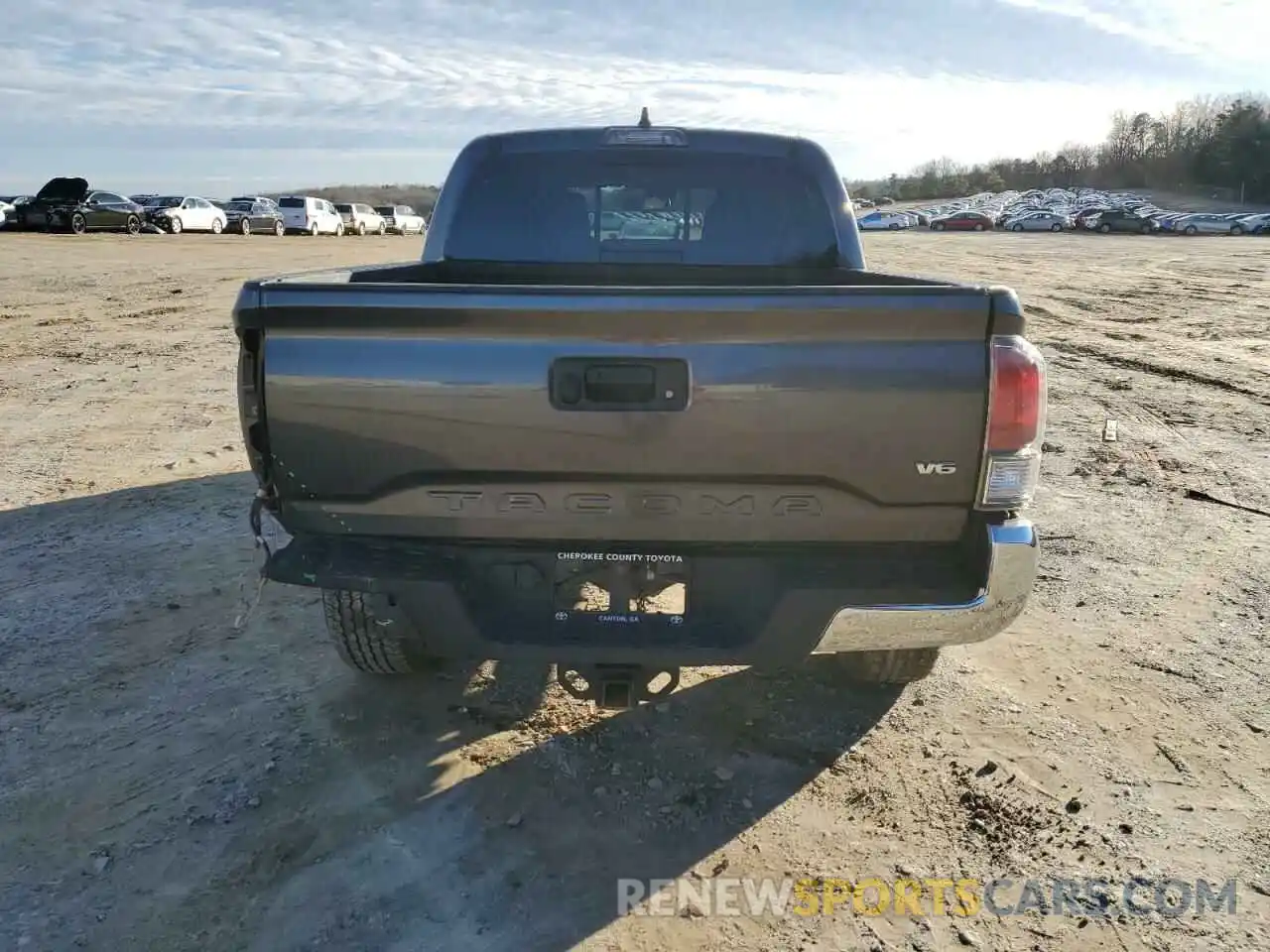 6 Photograph of a damaged car 3TMCZ5AN8LM338533 TOYOTA TACOMA 2020