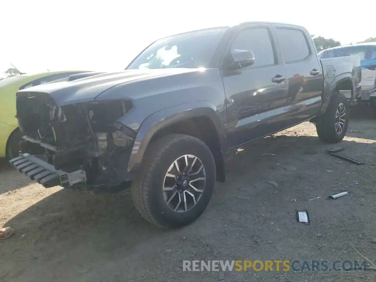 2 Photograph of a damaged car 3TMCZ5AN8LM339469 TOYOTA TACOMA 2020