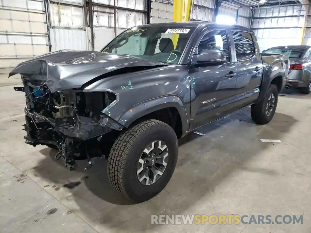 2 Photograph of a damaged car 3TMCZ5AN8LM345370 TOYOTA TACOMA 2020