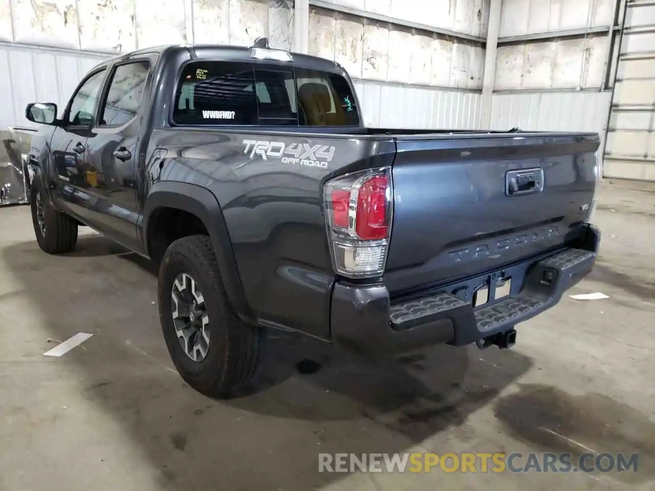 3 Photograph of a damaged car 3TMCZ5AN8LM345370 TOYOTA TACOMA 2020