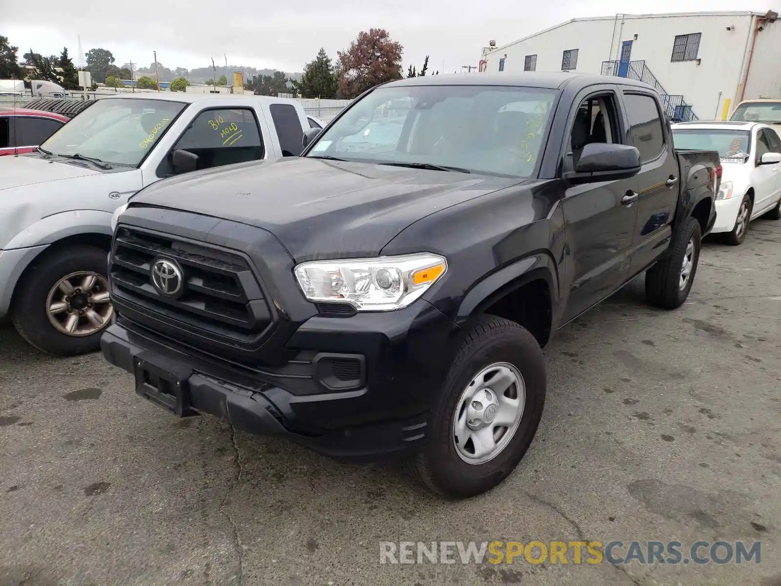 2 Photograph of a damaged car 3TMCZ5AN8LM350116 TOYOTA TACOMA 2020