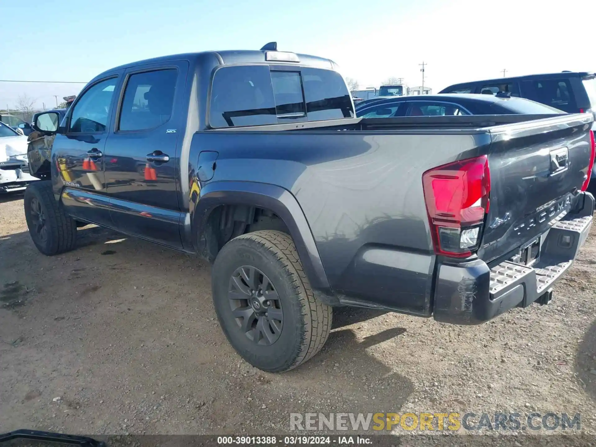 3 Photograph of a damaged car 3TMCZ5AN8LM362590 TOYOTA TACOMA 2020