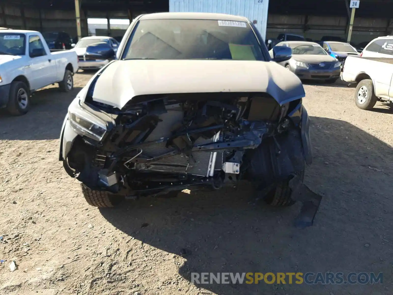 9 Photograph of a damaged car 3TMCZ5AN8LM363822 TOYOTA TACOMA 2020