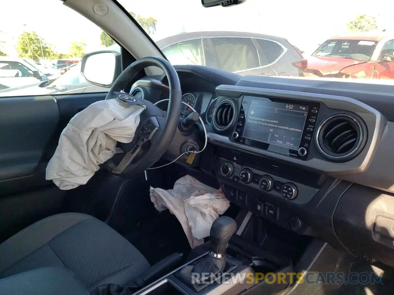 9 Photograph of a damaged car 3TMCZ5AN8LM364775 TOYOTA TACOMA 2020