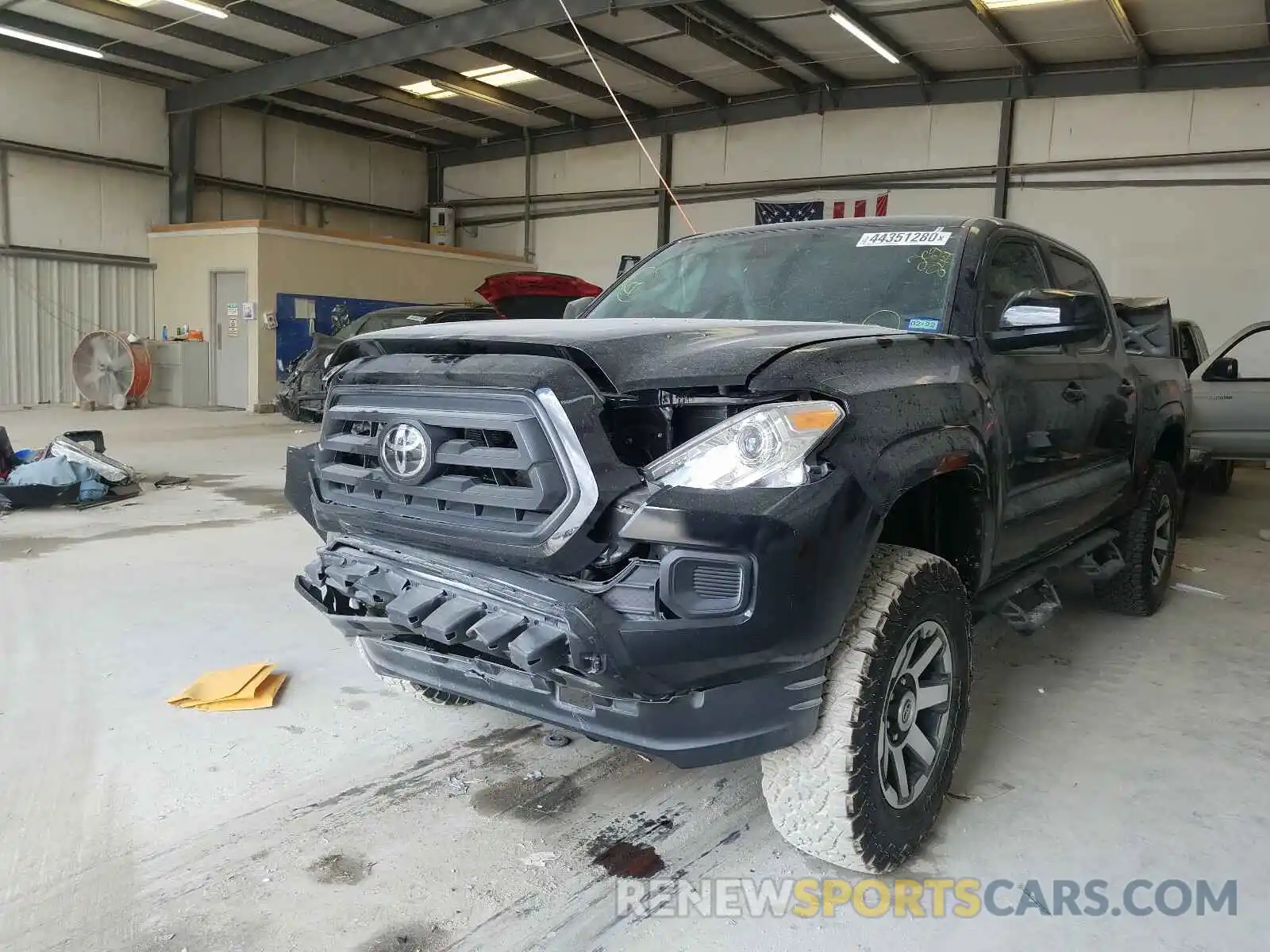 2 Photograph of a damaged car 3TMCZ5AN9LM289844 TOYOTA TACOMA 2020