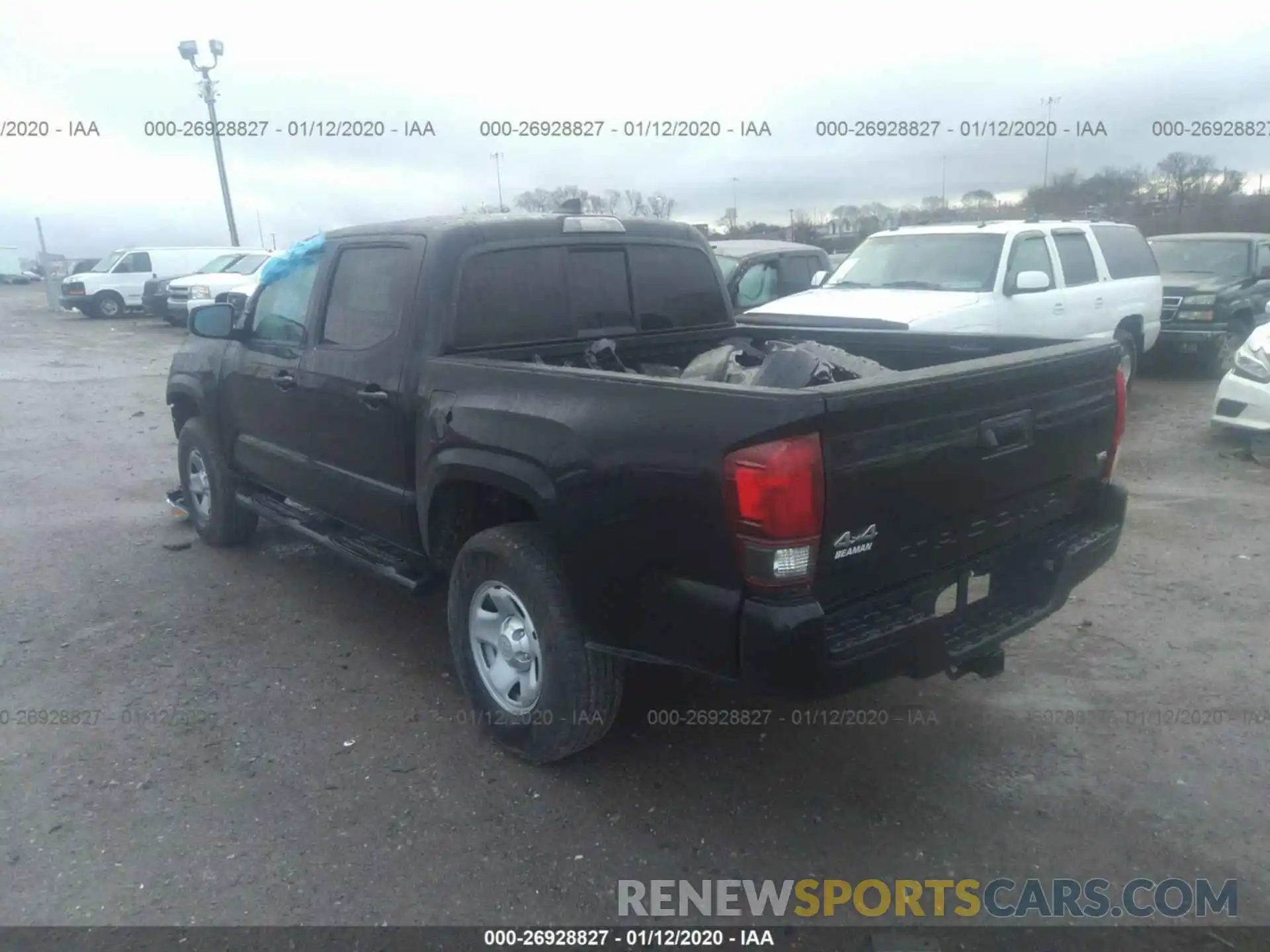 3 Photograph of a damaged car 3TMCZ5AN9LM290556 TOYOTA TACOMA 2020